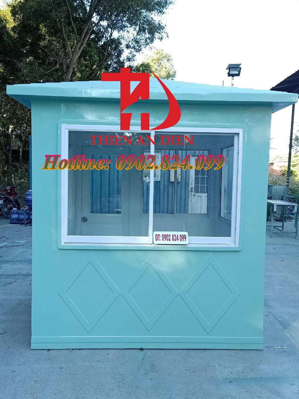 bốt gác bảo vệ