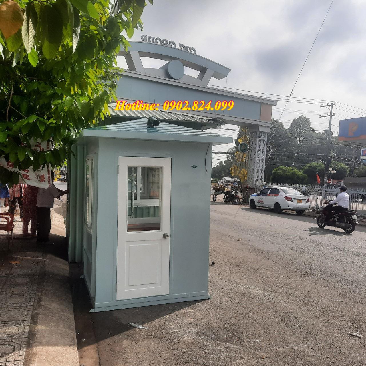 bốt gác bảo vệ