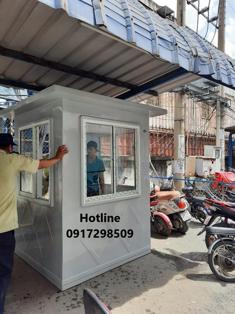 bốt gác bảo vệ