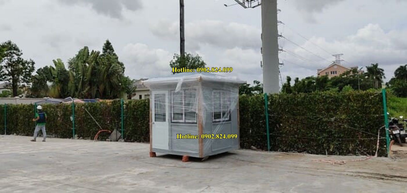 bốt gác bảo vệ giá rẻ