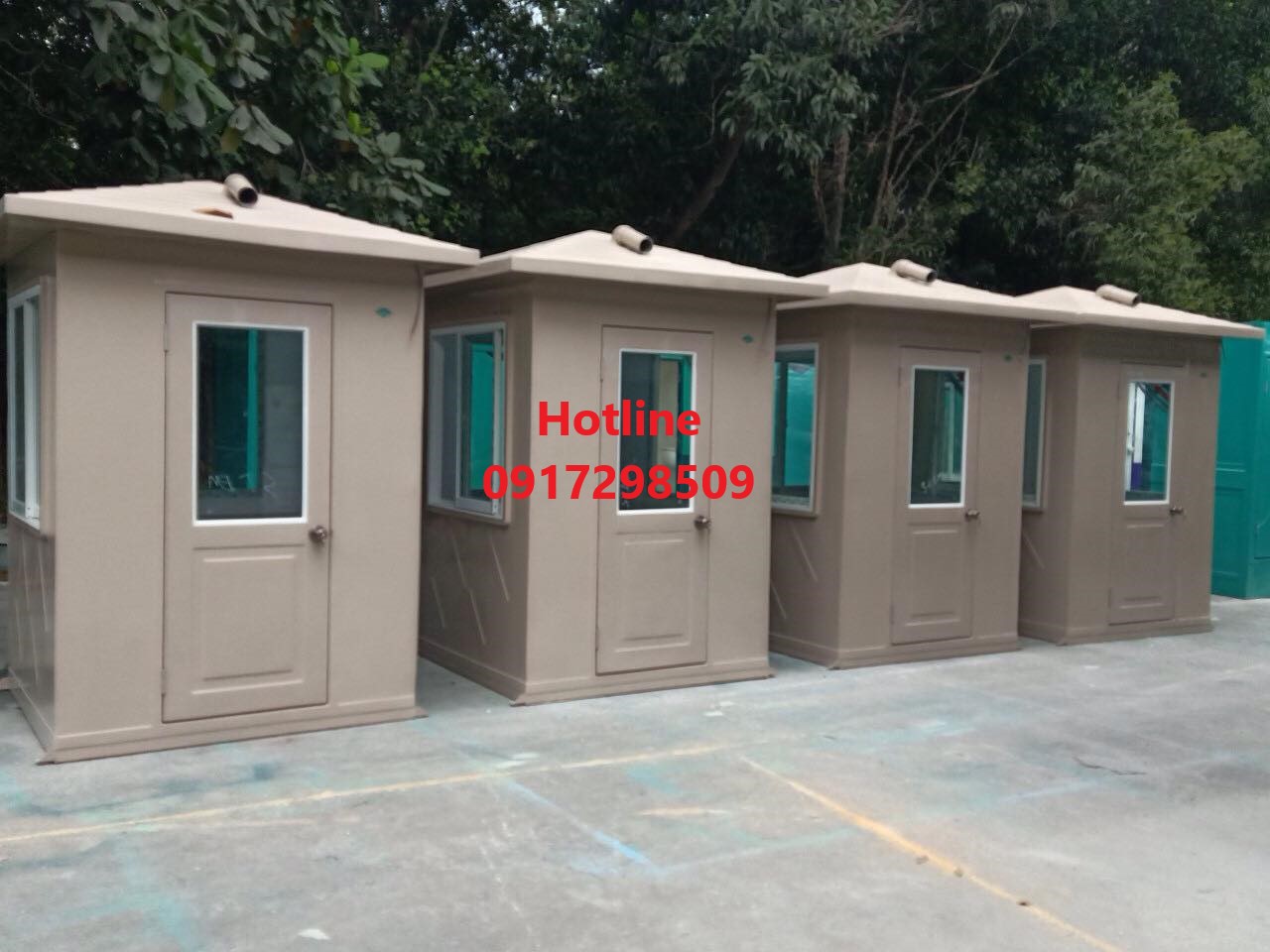 Bốt gác bảo vệ composite