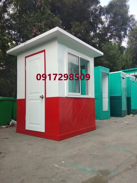 Bốt gác nhà bảo vệ công trình