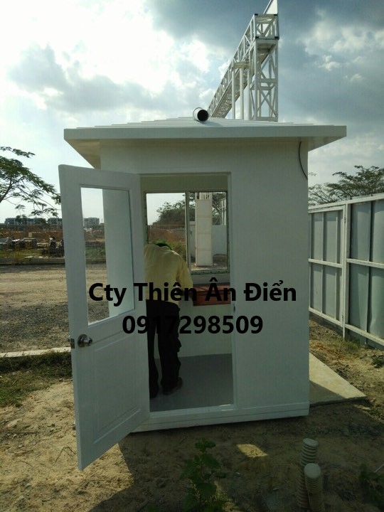 Cabin bảo vệ công trường