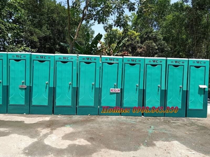 Cho thuê nhà vệ sinh di động