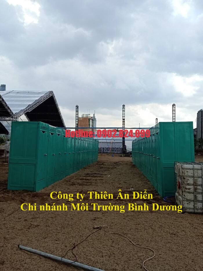 cho thuê nhà vệ sinh công trình