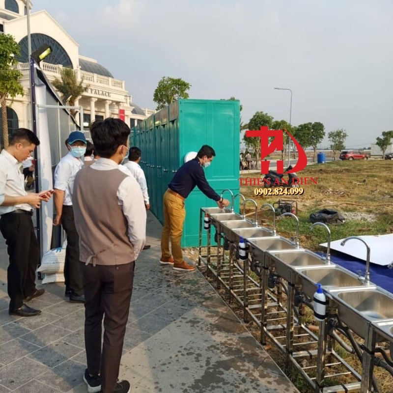 cho thuê nhà vệ sinh công trường