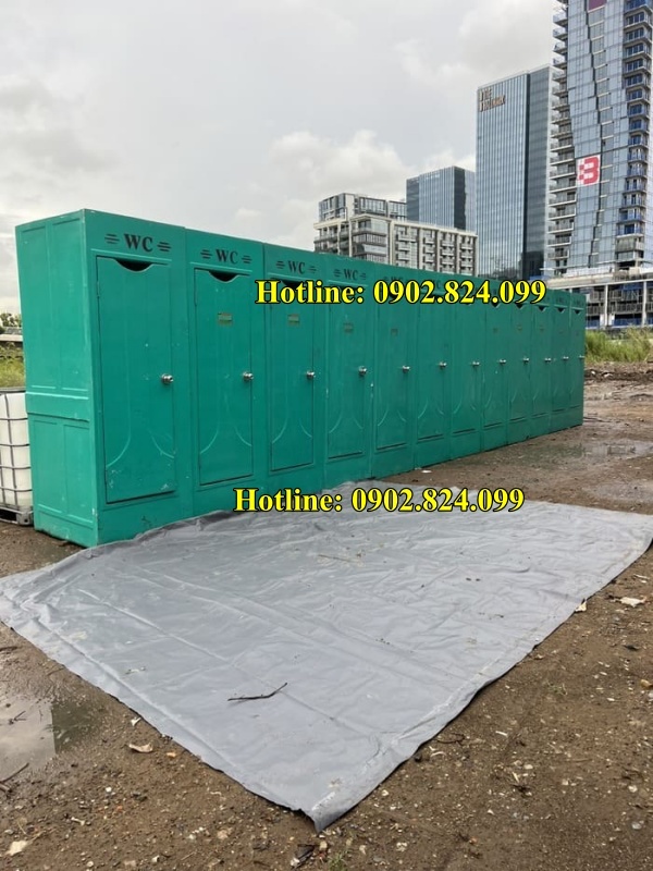 cho thuê nhà vệ sinh tạm thời