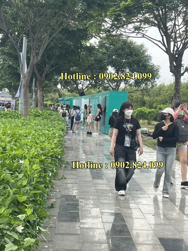 cho thuê toilet công trường