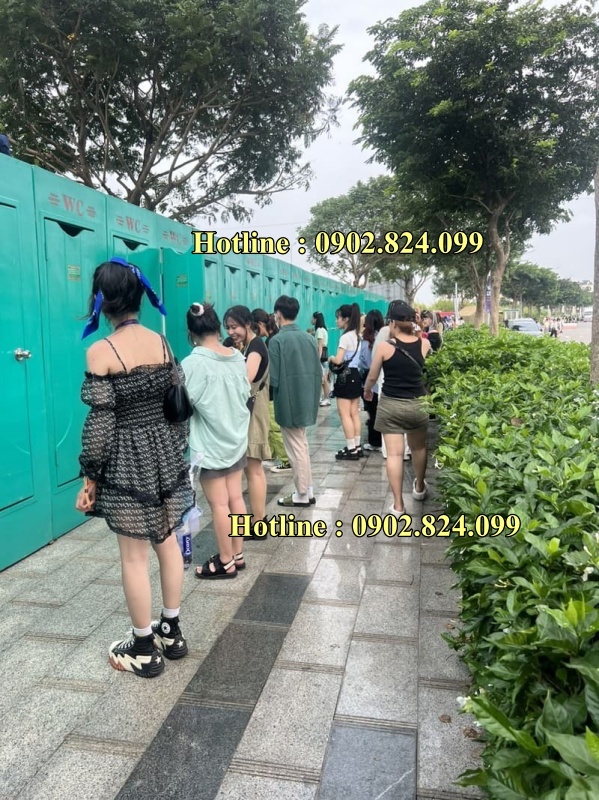 cho thuê toilet di động