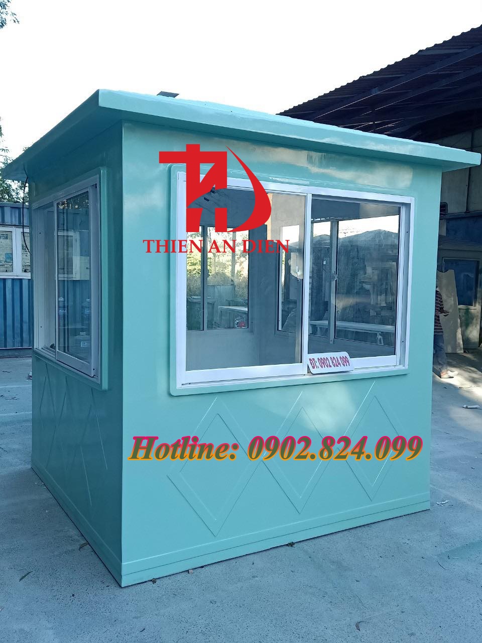 chòi canh gác bảo vệ