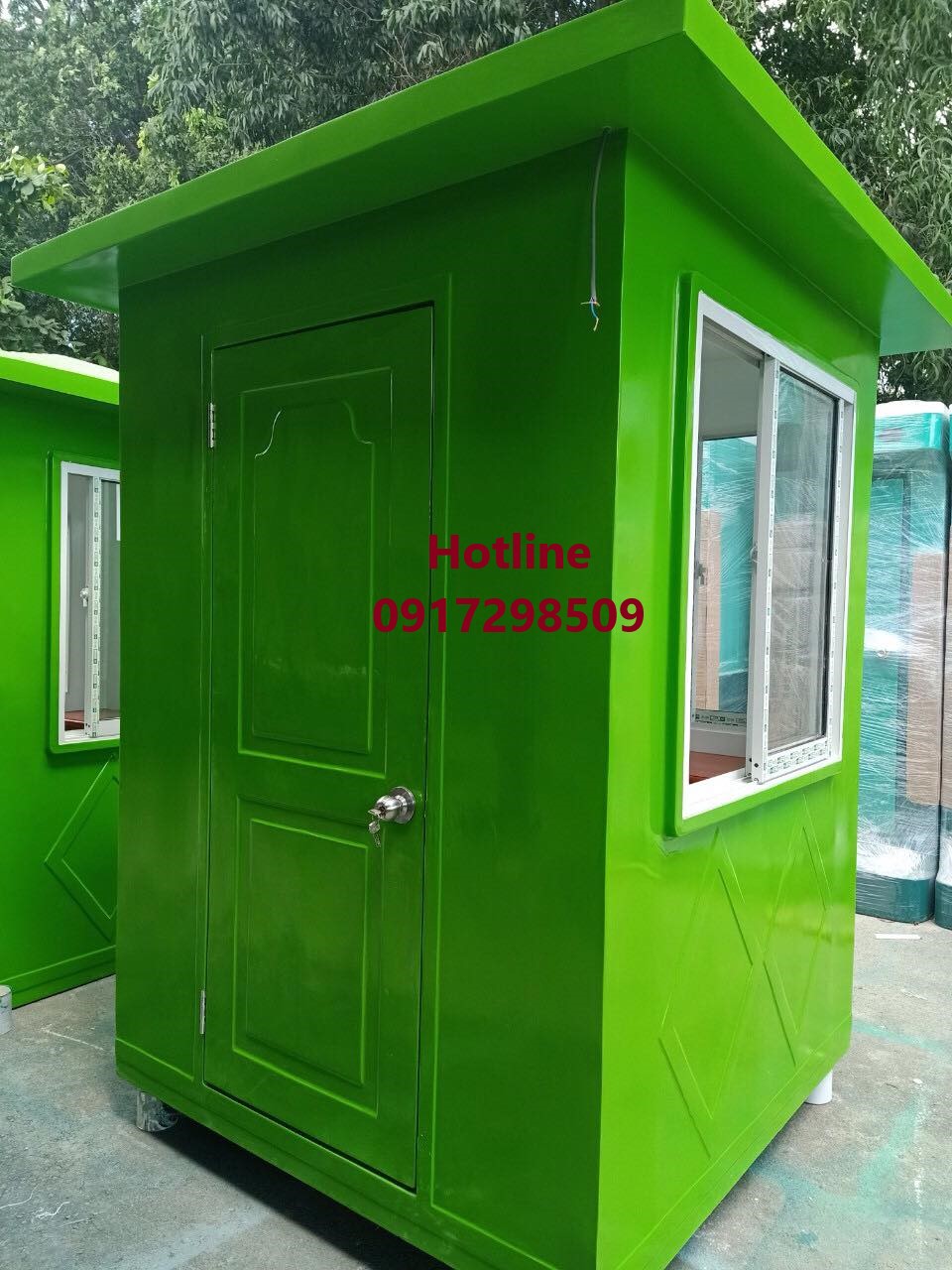 chòi canh gác bảo vệ