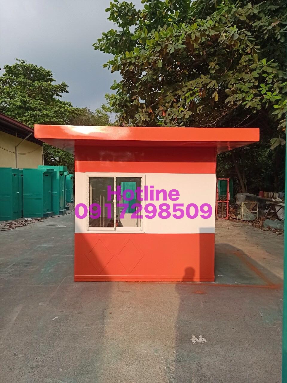 chòi gác bảo vệ