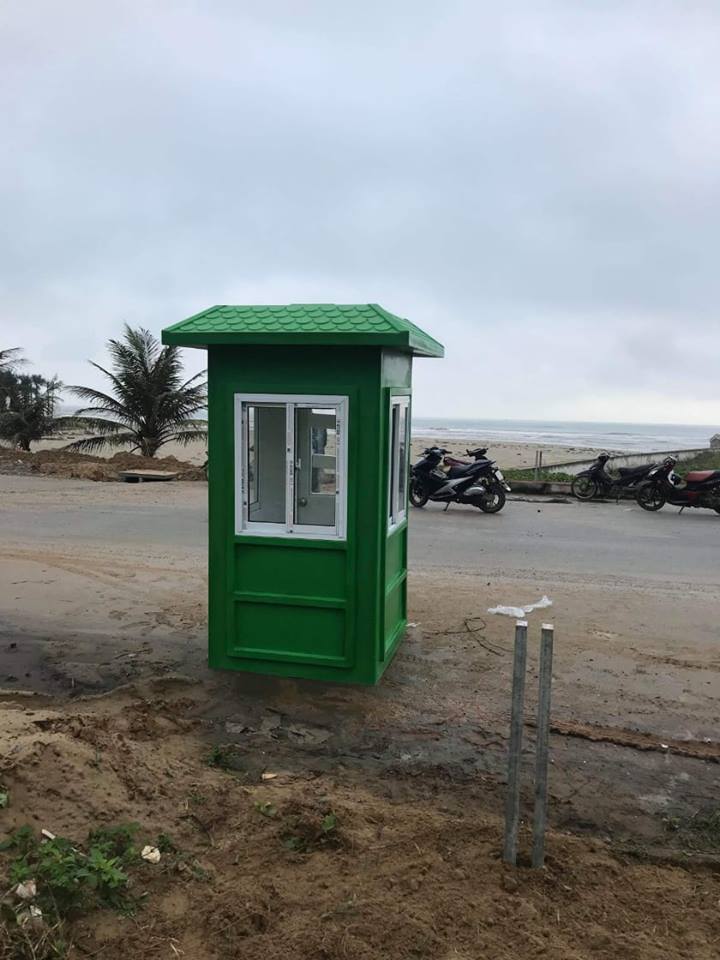 chốt bảo vệ công trình