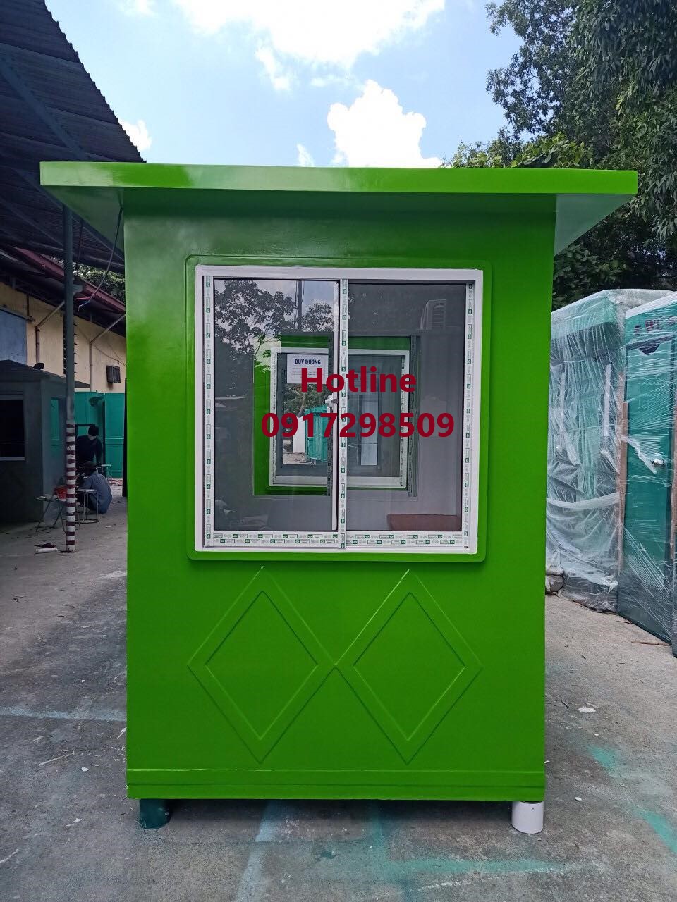 Chốt bảo vệ composite lắp tại Đà Nẵng