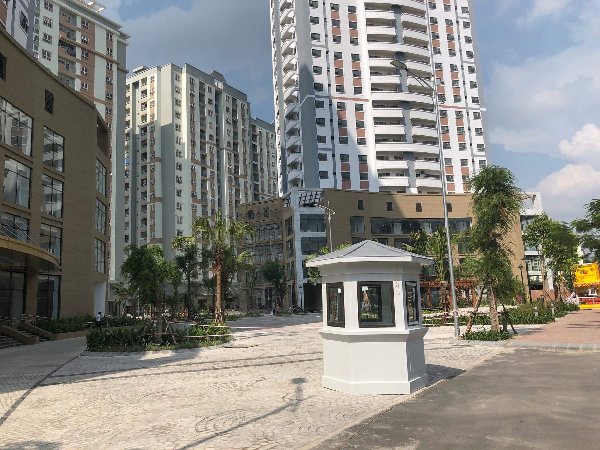 chốt gác bảo vệ công trình