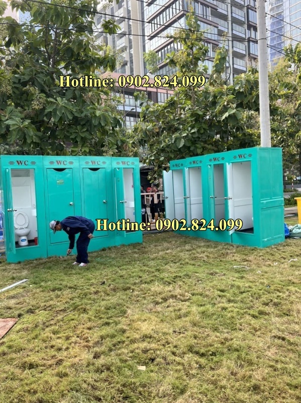 giá thuê toilet di động