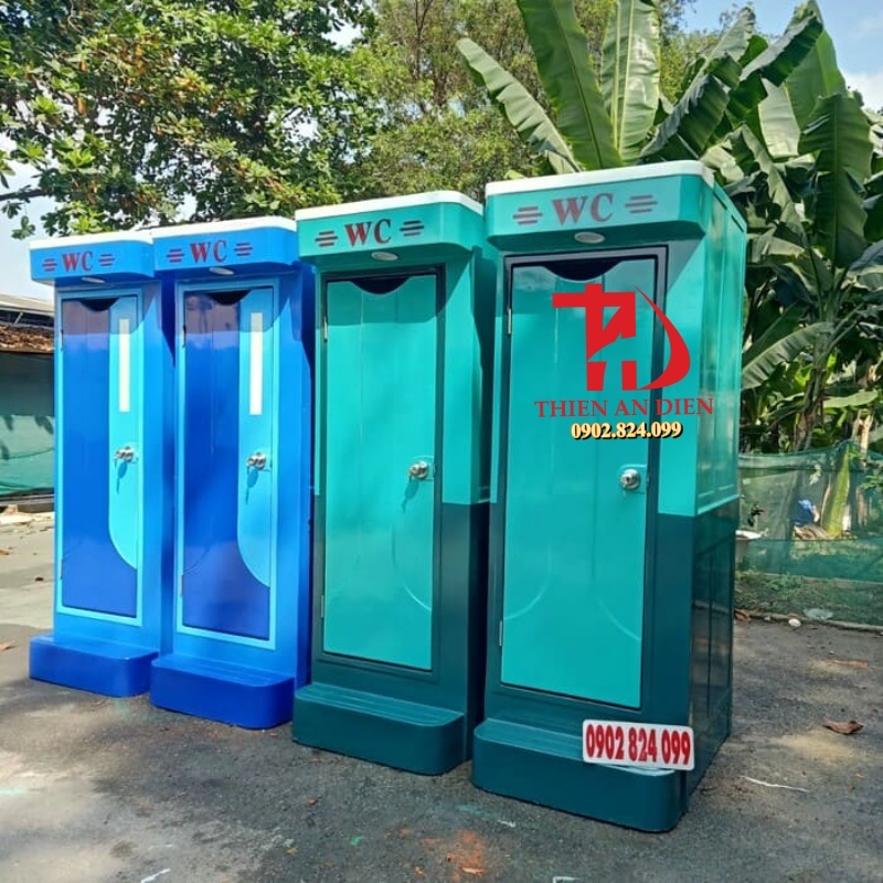 lắp đặt nhà vệ sinh công trường