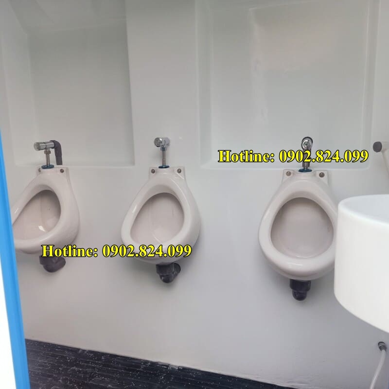 nhà vệ sinh bồn tiểu lưu động