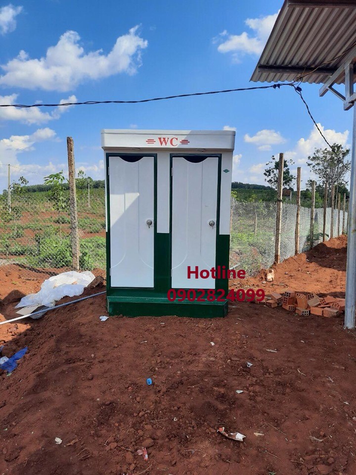 nhà vệ sinh công trường