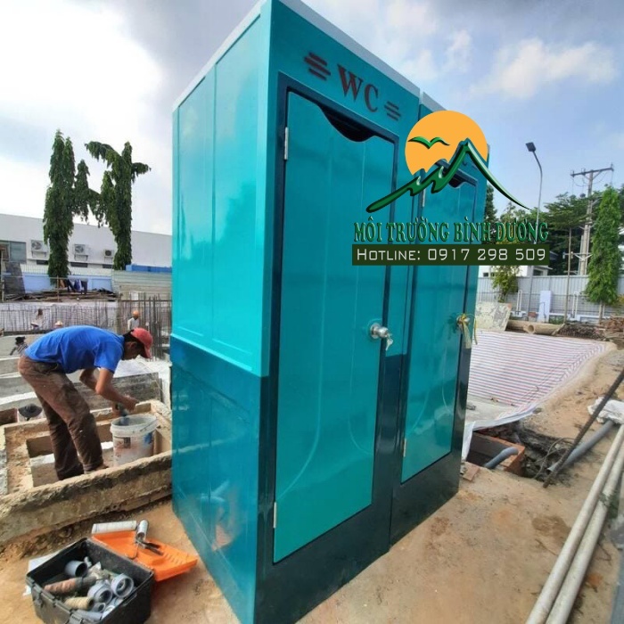 nhà vệ sinh di động