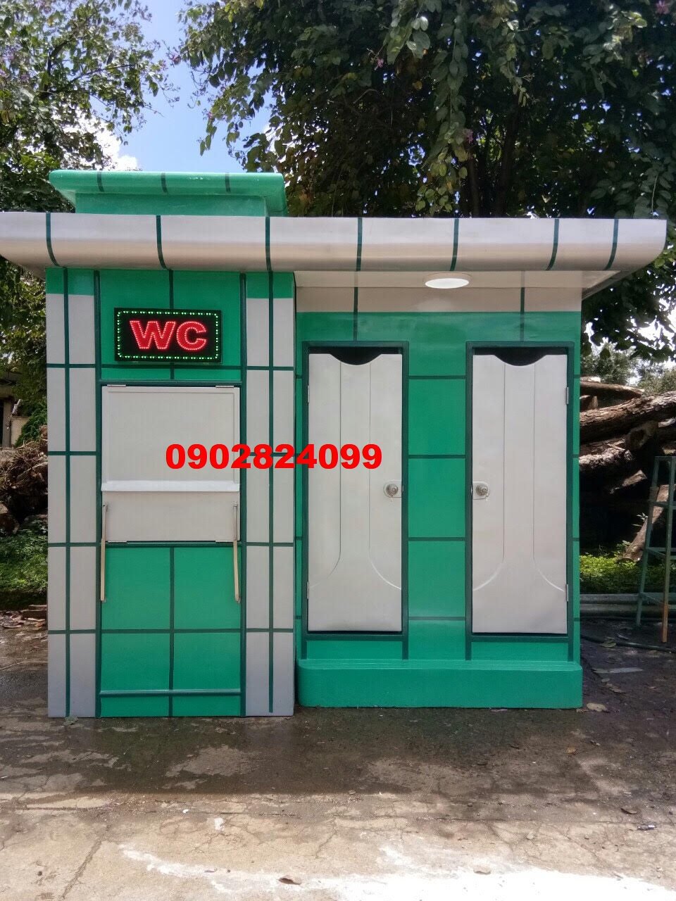 nhà vệ sinh di động