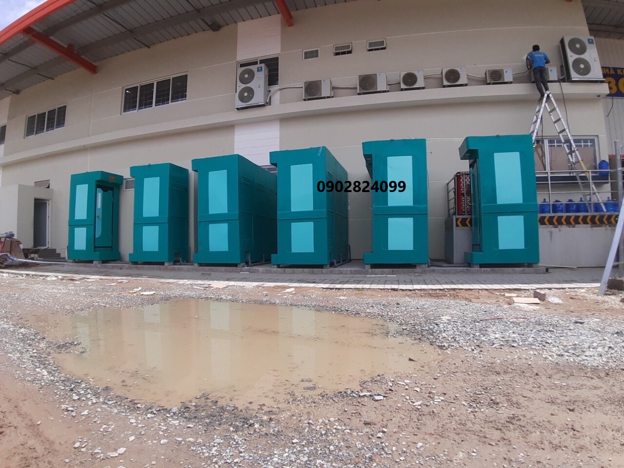 nhà vệ sinh di động