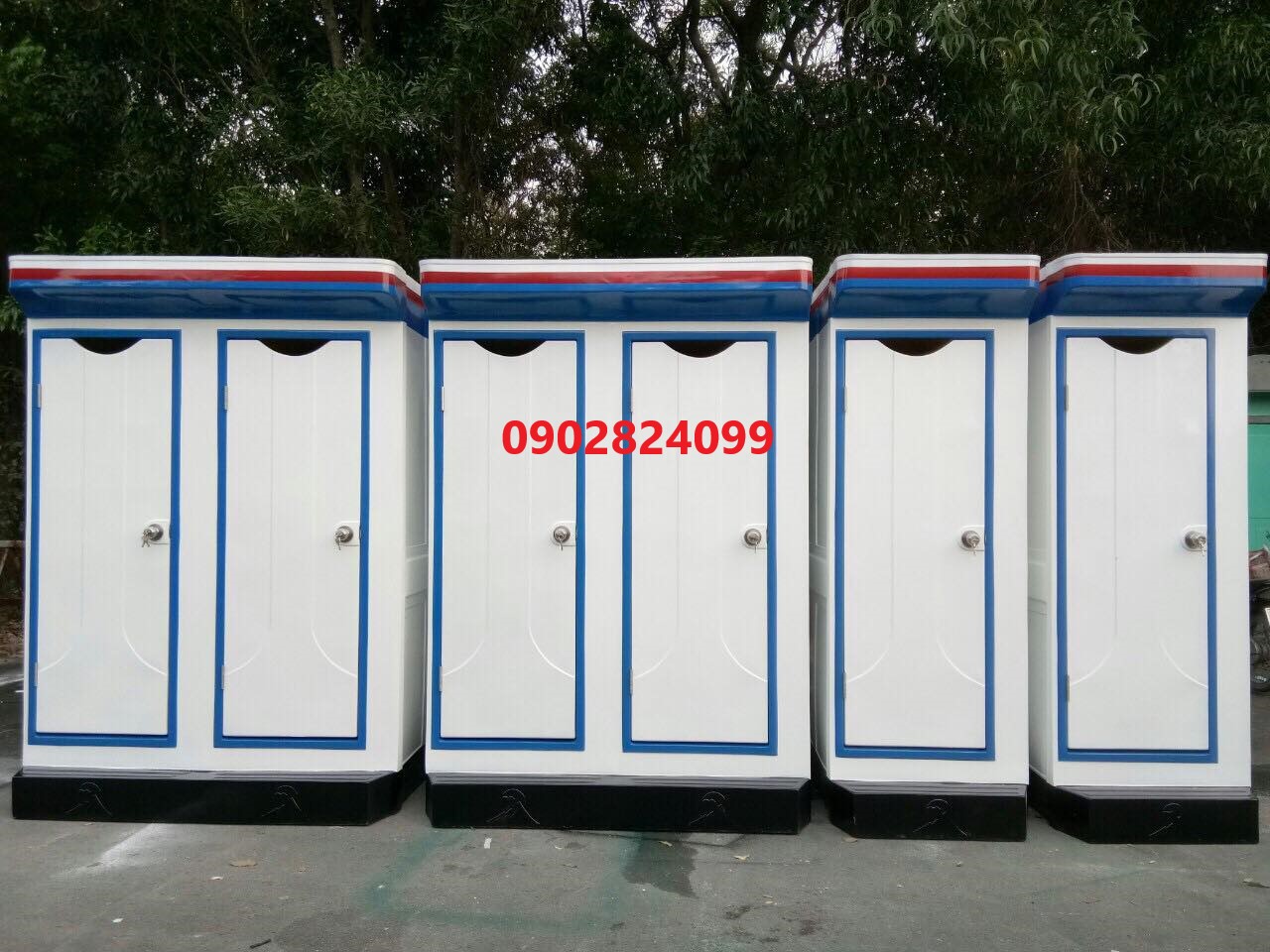 giá nhà vệ sinh di động