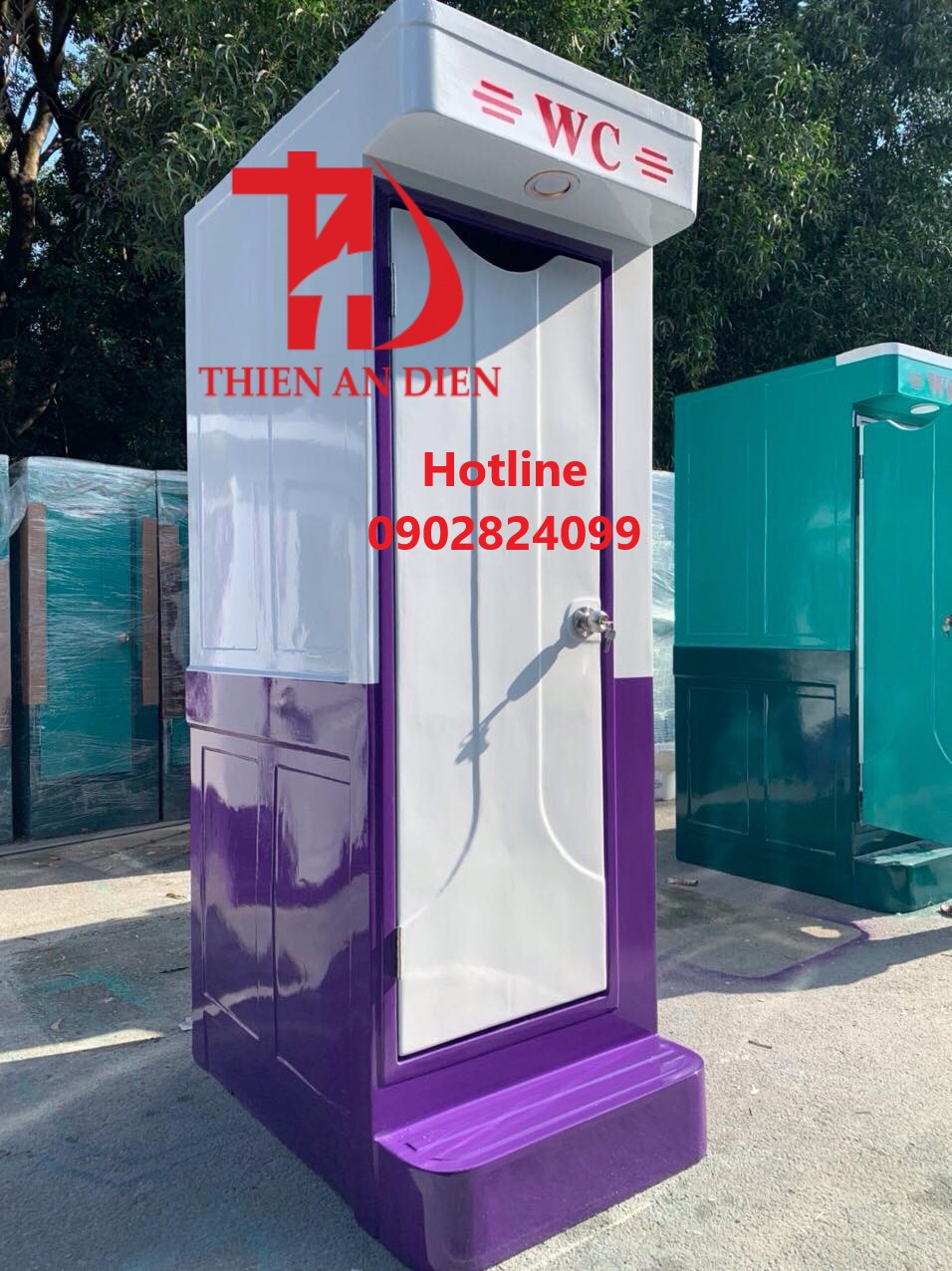 nhà vệ sinh di động composite