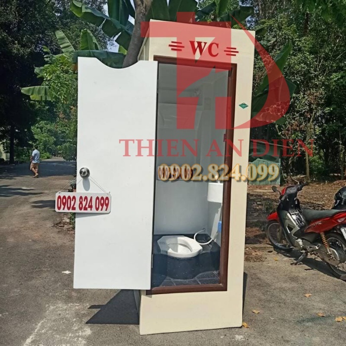 nhà vệ sinh di động giá rẻ