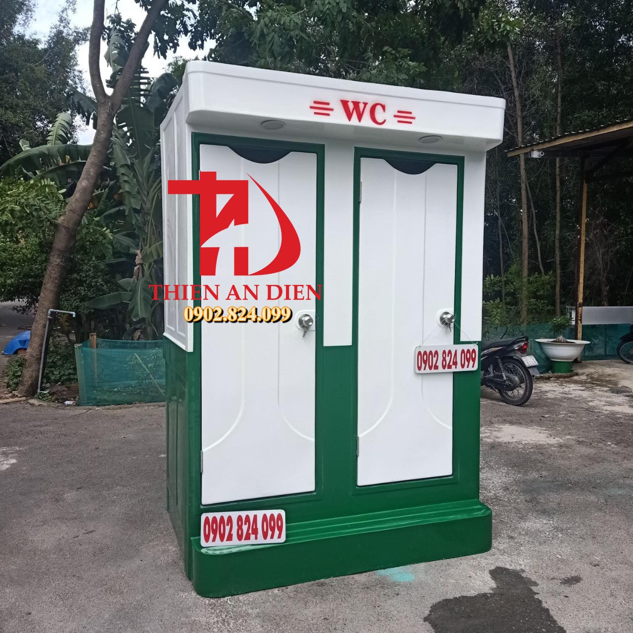 nhà vệ sinh di động giá rẻ