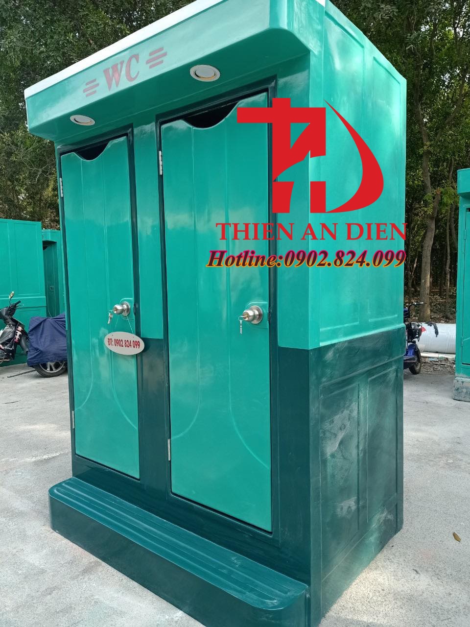 nhà vệ sinh di động giá rẻ