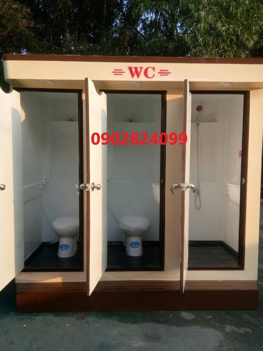 Nhà vệ sinh di động kết hợp nhà tắm