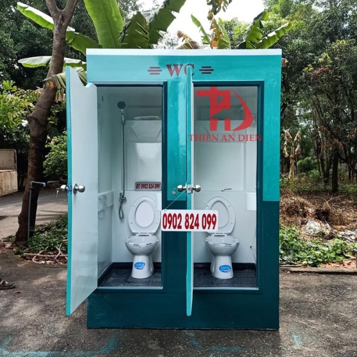 nhà vệ sinh di động tạm thời