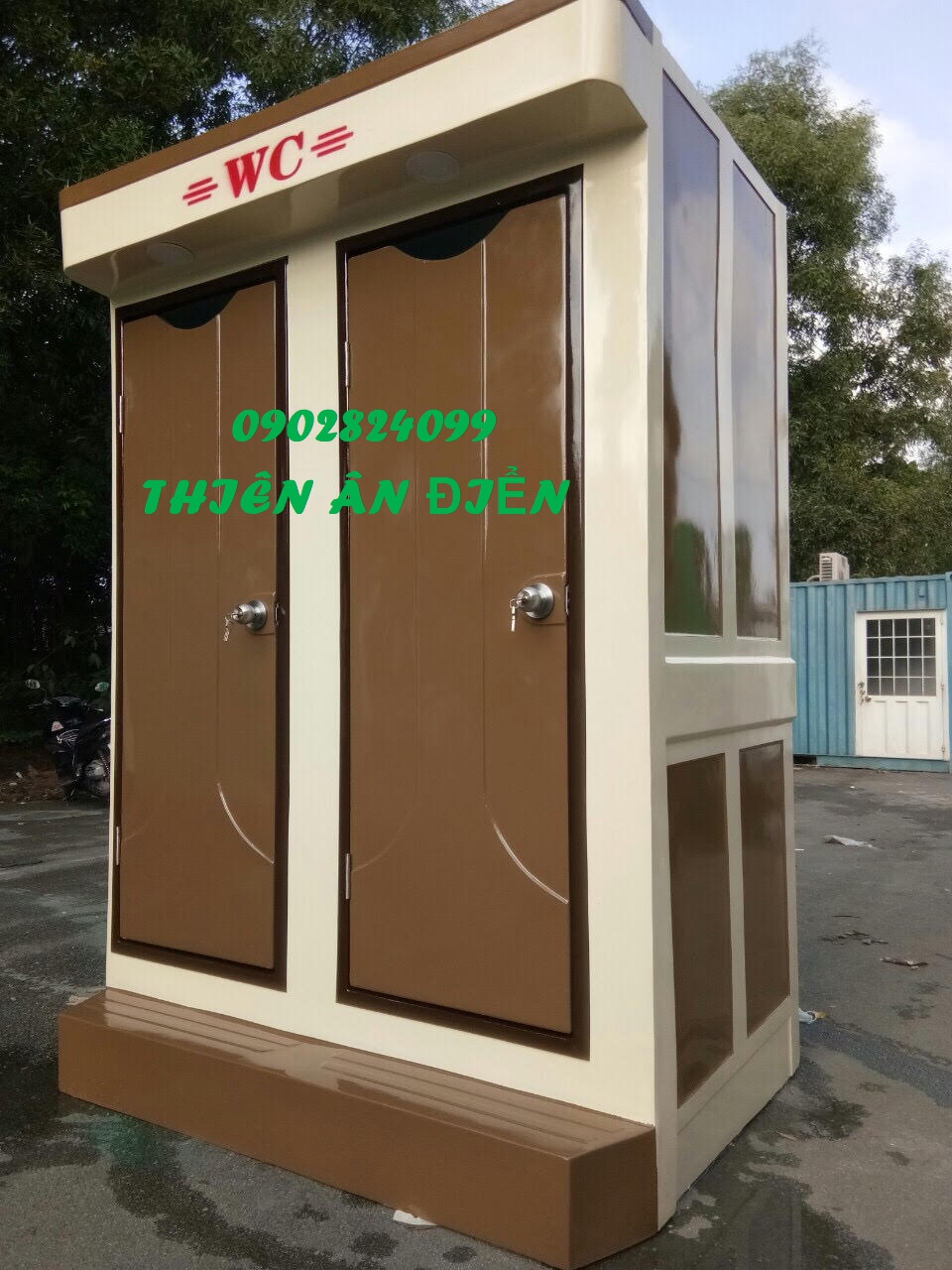nhà vệ sinh di động