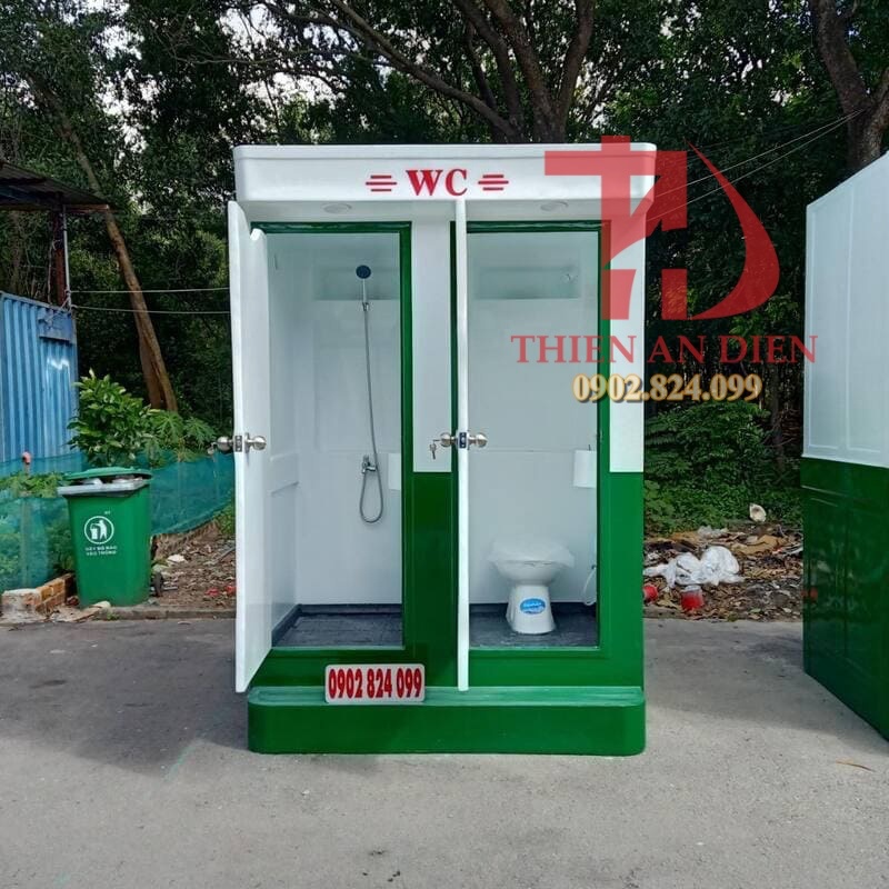 nhà tắm di động