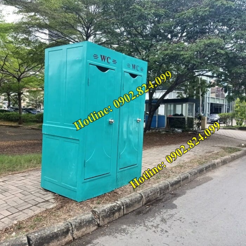 nhà vệ sinh lắp ghép bằng Composite