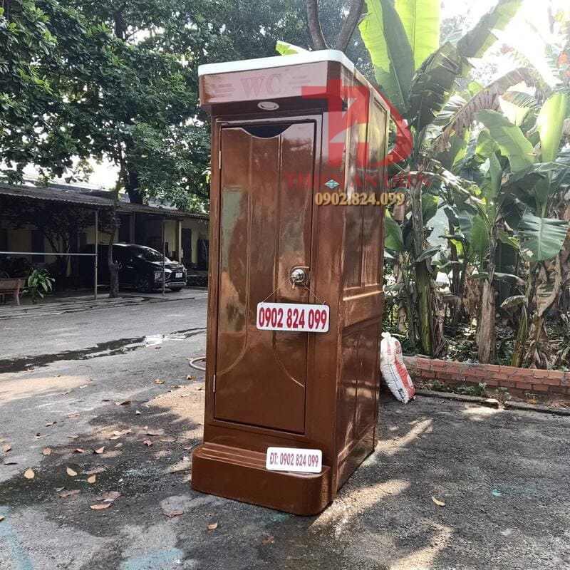 nhà vệ sinh tạm công trường