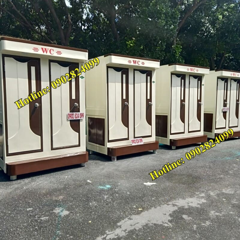 nhà vệ sinh tạm công trường