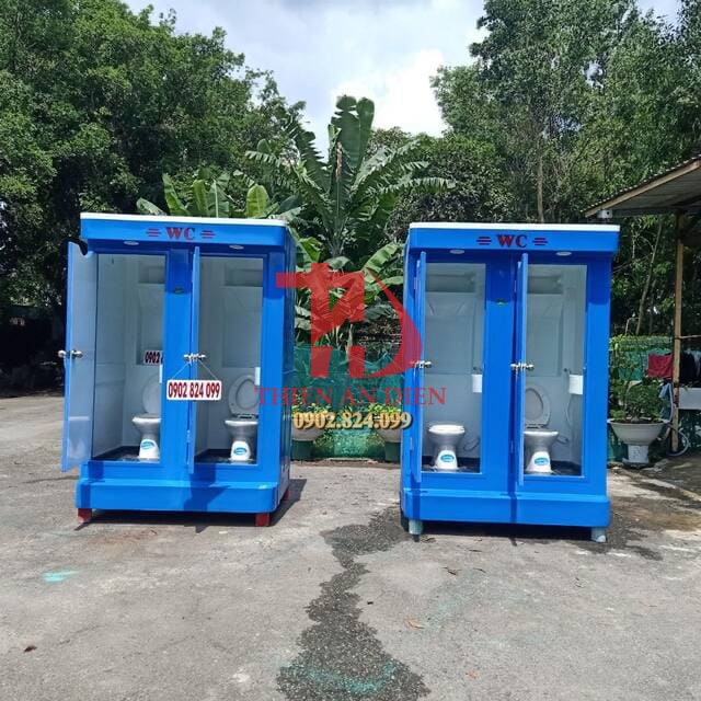 nhà vệ sinh tạm thời