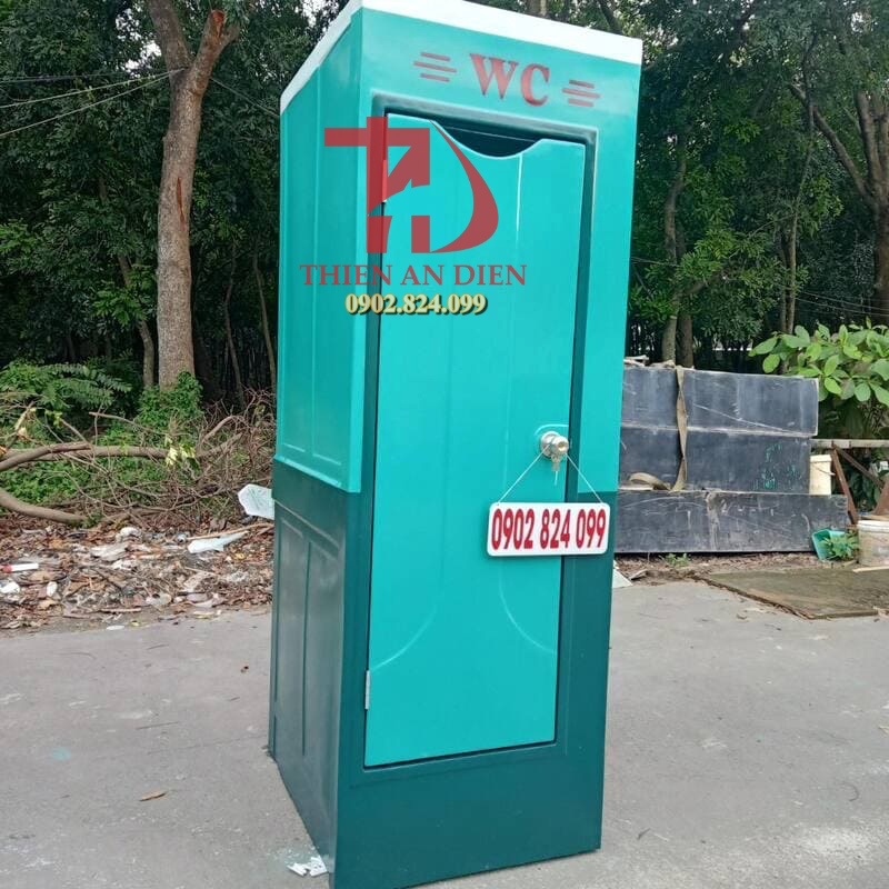 nhà vệ sinh tạm thời
