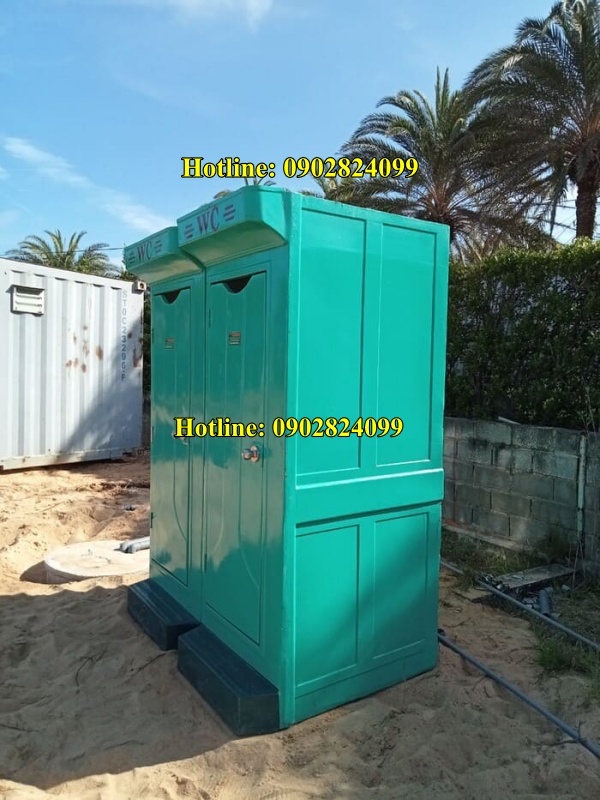 nhà vệ sinh tạm thời