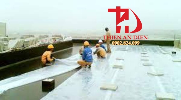 tho công chống thấm composite