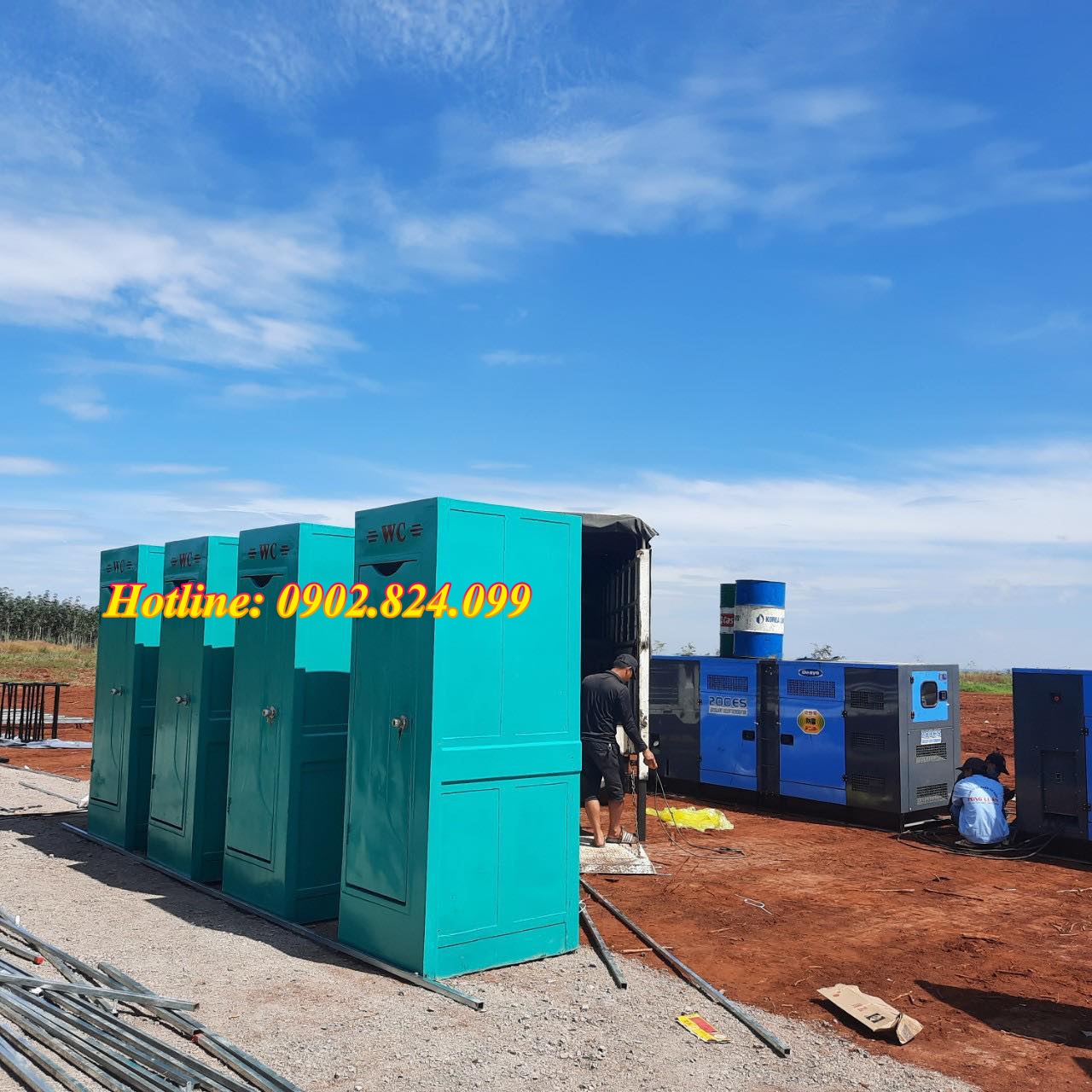 thuê nhà vệ sinh