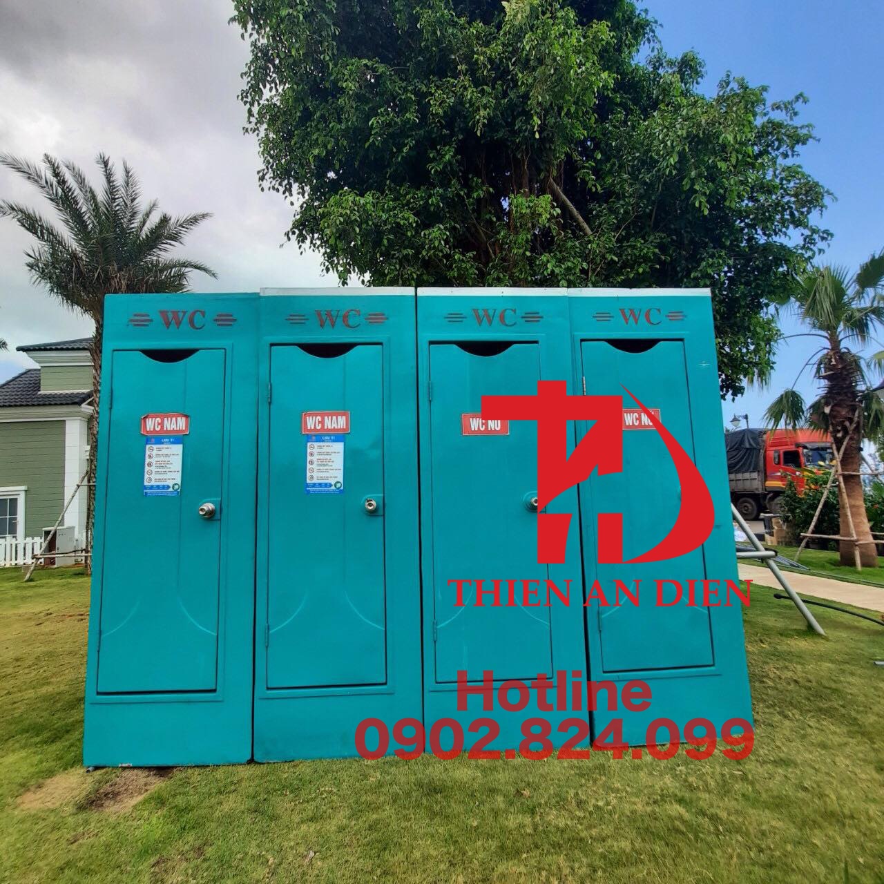 thuê nhà vệ composite