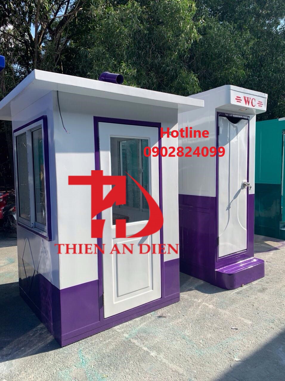 Thuê nhà vệ sinh composite