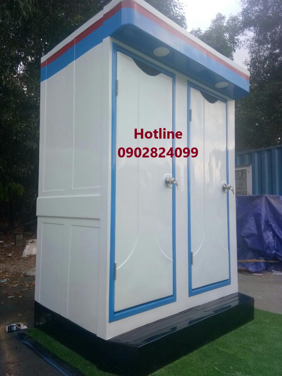 Thuê nhà vệ sinh công cộng