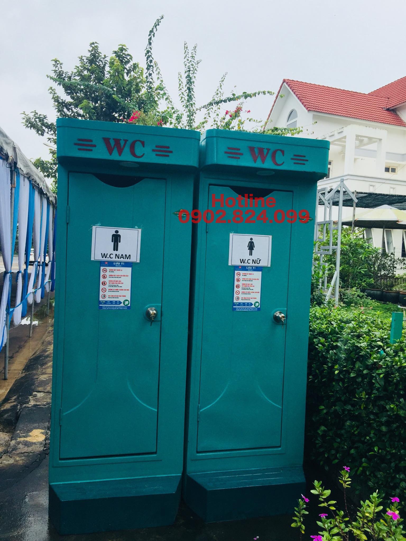 Thuê nhà vệ sinh di động