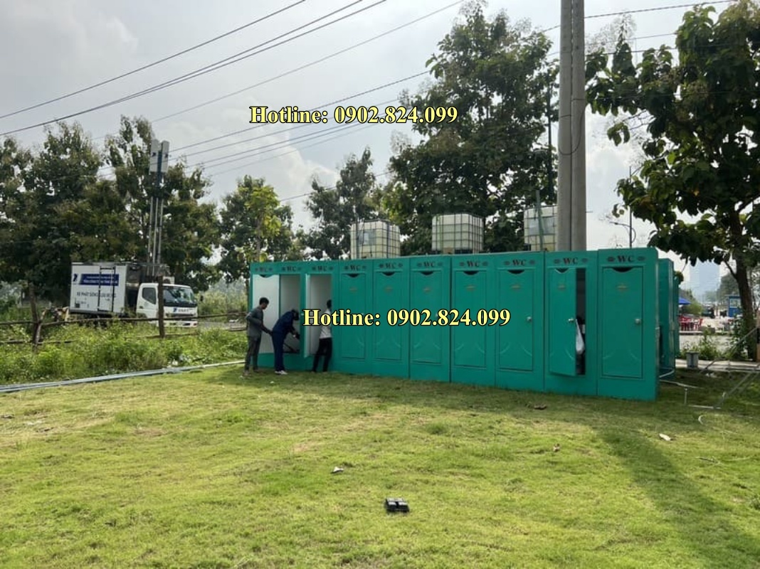 thuê nhà vệ sinh tạm