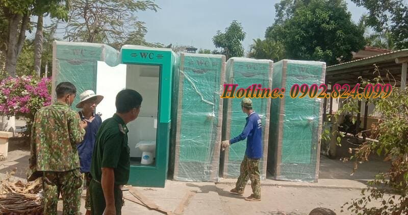 thuê toilet di động