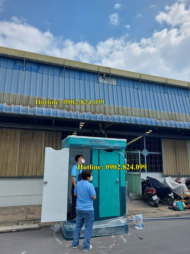 thuê toilet di động